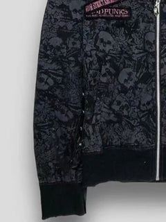 Fur Skull Hoodie Jackets - PWM