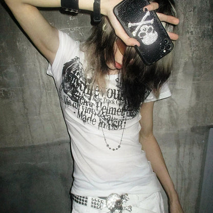 Letter Print T-shirt