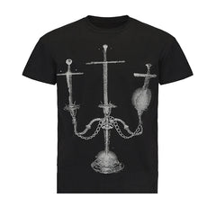 Cross Candle Graphic T-shirt - PWM