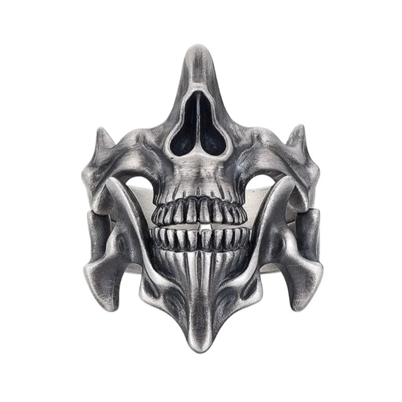 Gothic Skull Mask Rings