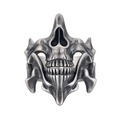 Gothic Skull Mask Rings
