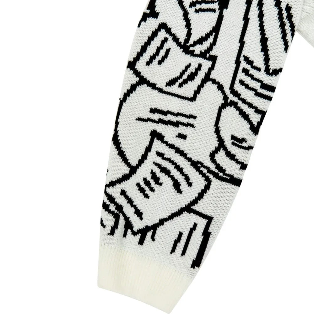 Cartoon Knitted Pullover Sweater