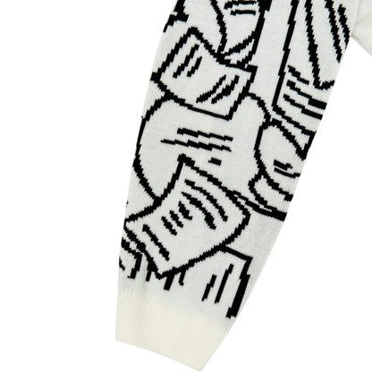 Cartoon Knitted Pullover Sweater