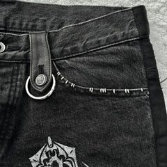 Cowboy Cross Micro Flared Jeans - PWM