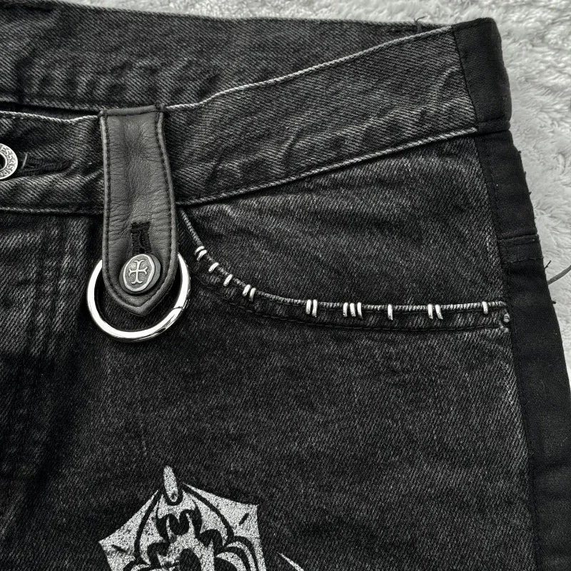 Cowboy Cross Micro Flared Jeans - PWM