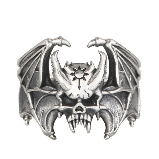 Skull Bat Ring