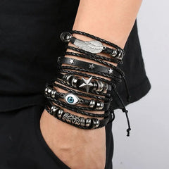 Rivet Leather Bracelet Sets - PWM