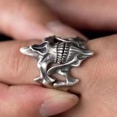 Gothic Skull Mask Rings - PWM