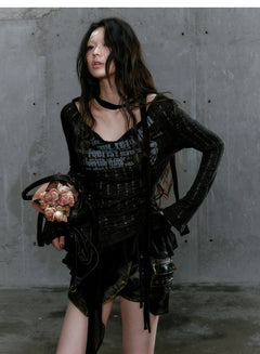 Irregular Patchwork Knitwear - PWM