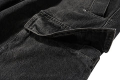 Drawstring Cargo Baggy Denim - PWM
