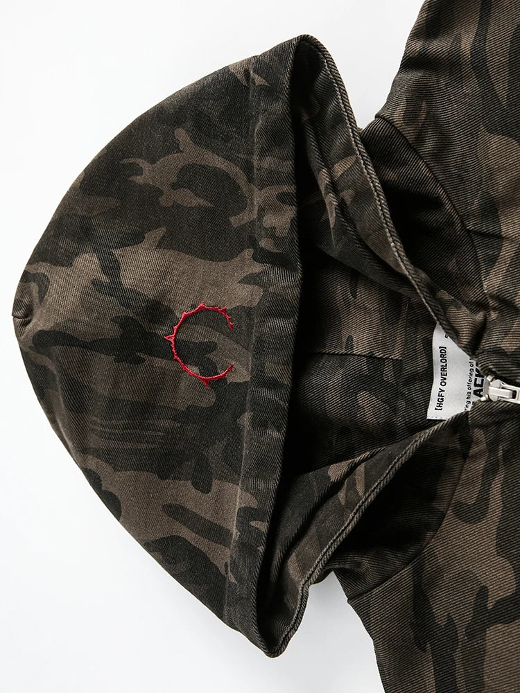 Camo Zipper Hoodie - PWM