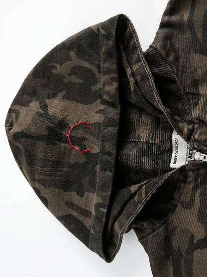 Camo Zipper Hoodie - PWM