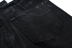 Glue Coated Boot cut Flared Pants - PWM