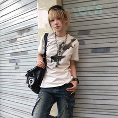 2000s Graphic Print T-shirt