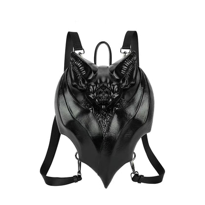 Black Bat Shaped Backpack