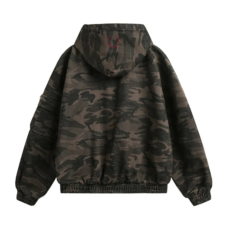Camo Zipper Hoodie - PWM