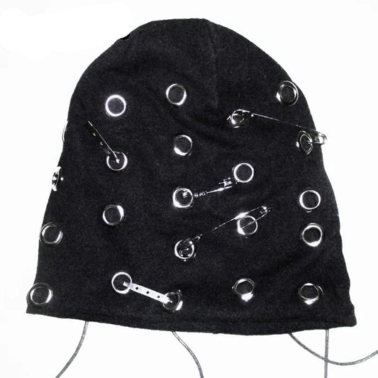 Punk Studs Knitted Beacnie