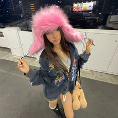 Fluffy Russian Round Cap - PWM