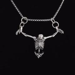 Captivity Skull Pendant Necklace - PWM