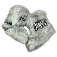 Fluffy Fox Fur Boots - PWM