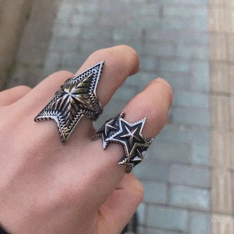 Adjustable Star Ring