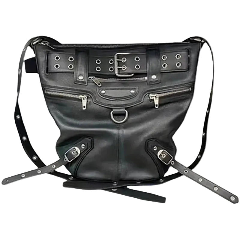 Rivet Large Capacity Crossbody Bag - PWM