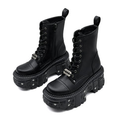 Metal Decor Short Boots - PWM