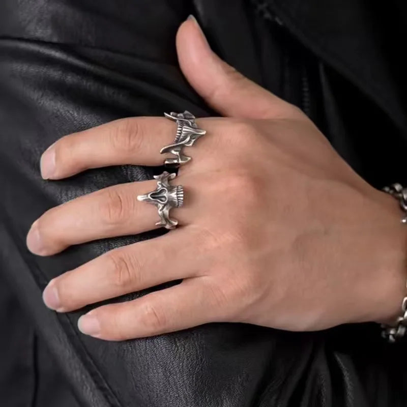 Gothic Skull Mask Rings