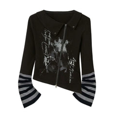 Patchwork Zipper Tee - PWM