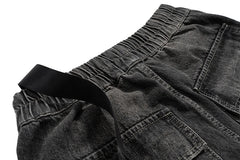 Drawstring Cargo Baggy Denim - PWM