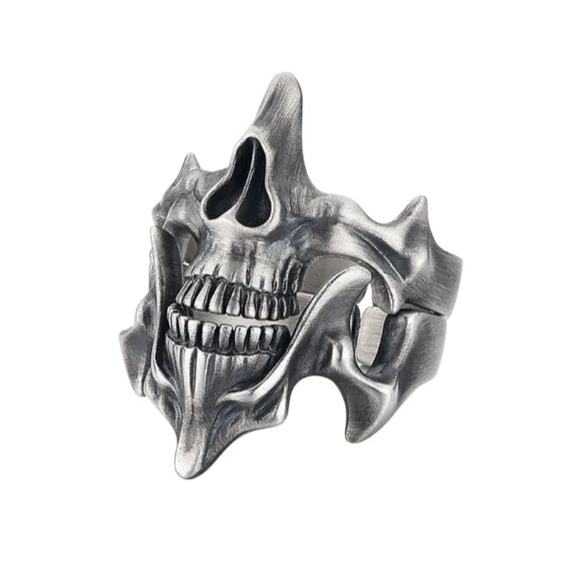 Gothic Skull Mask Rings