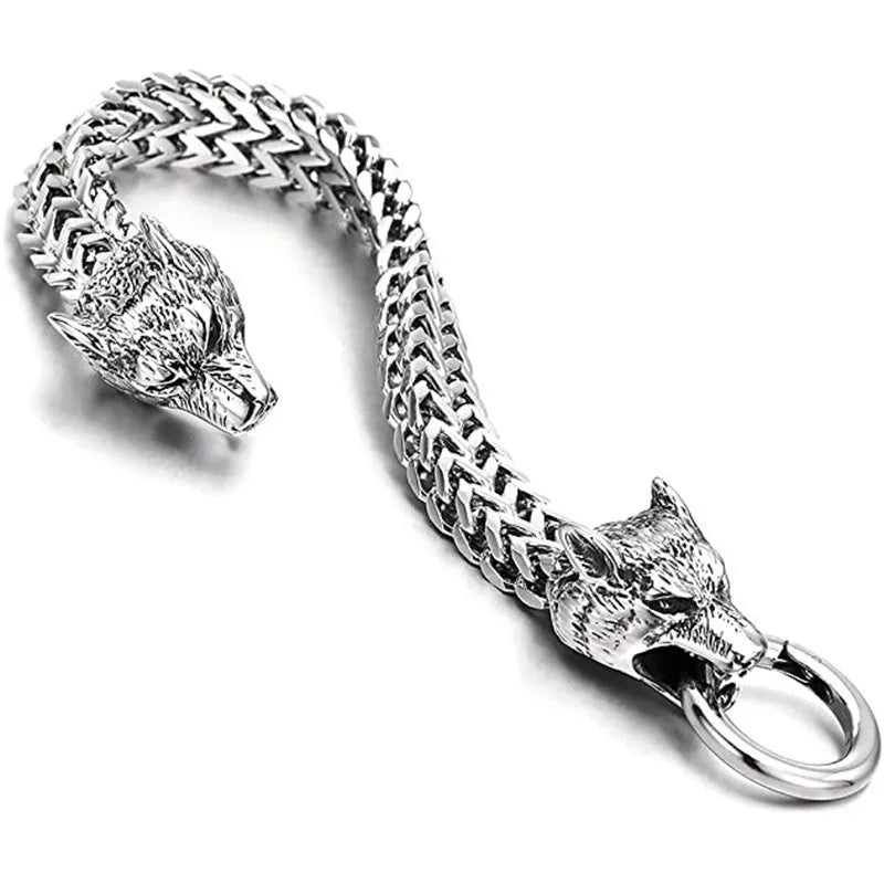 Wolf Head Bracelet