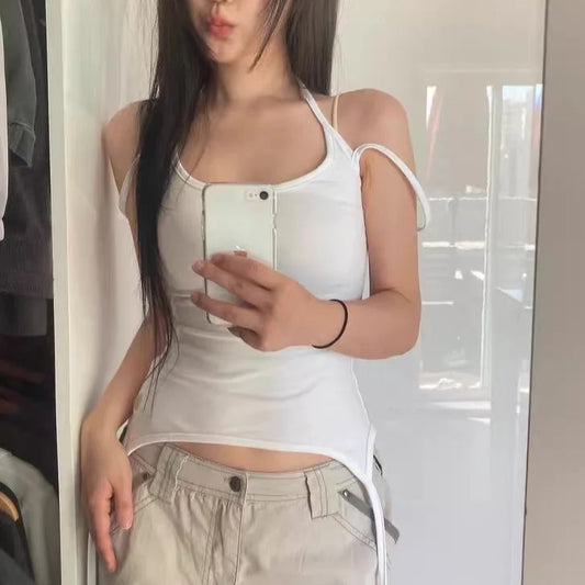 Summer Slim Fit Strap Elastic Bandage Top