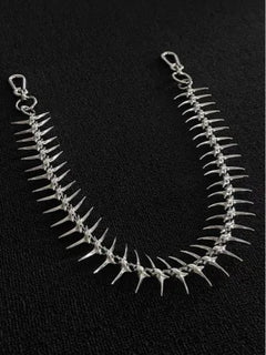 Metal Fishbone Skeleton Belt Chain - PWM