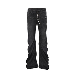 Japanese Y2k Black Baggy Jeans - PWM