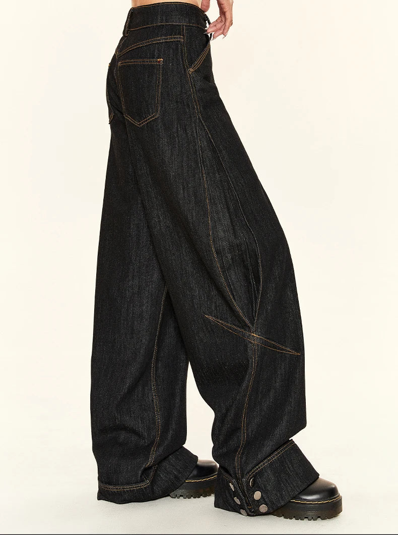 Baggy Denim Trousers