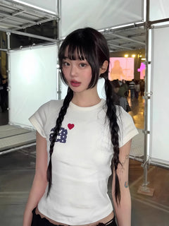 Round Neck Print t-shirt
