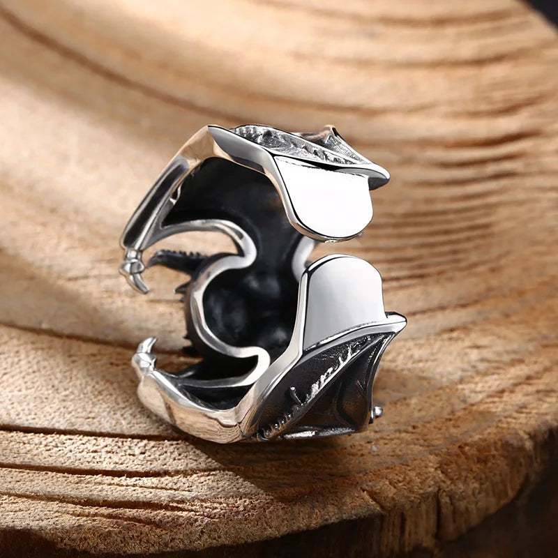 Skull Bat Ring