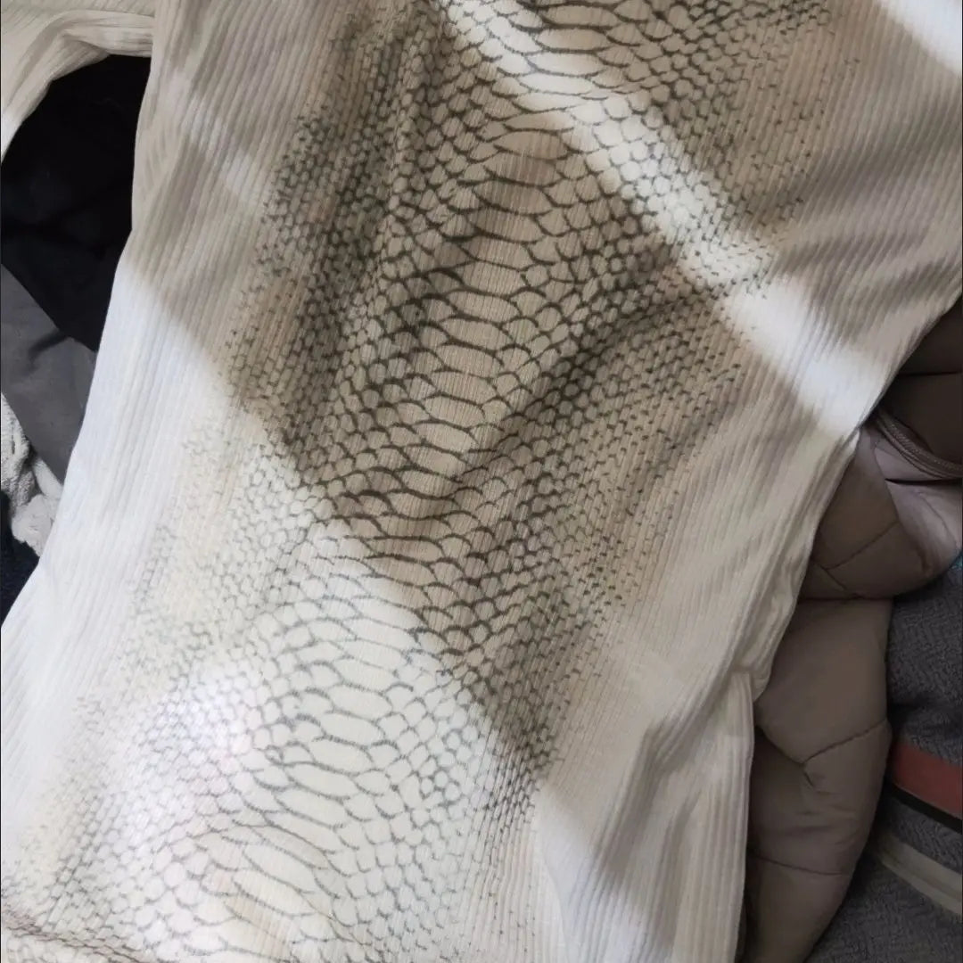 Snakeskin Print T-shirt