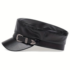 Belt Buckle Leather Hat - PWM