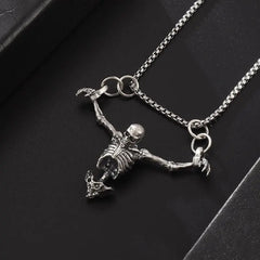 Captivity Skull Pendant Necklace - PWM