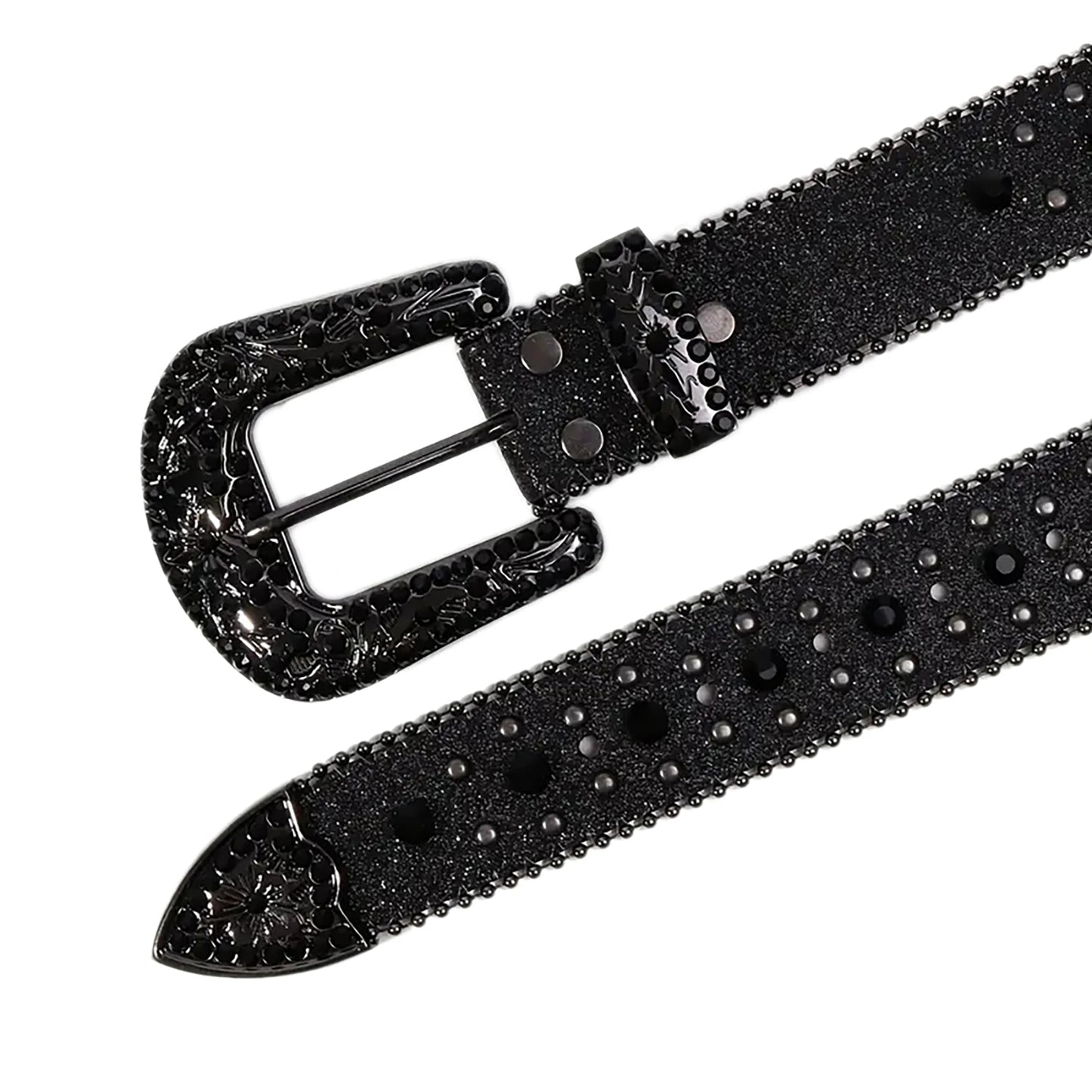 Western Cowboy Cross Rhinestone belt