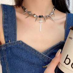 Spike Rivet Necklace - PWM