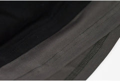 Fake Two Pieces Crop Hooded Top - PWM