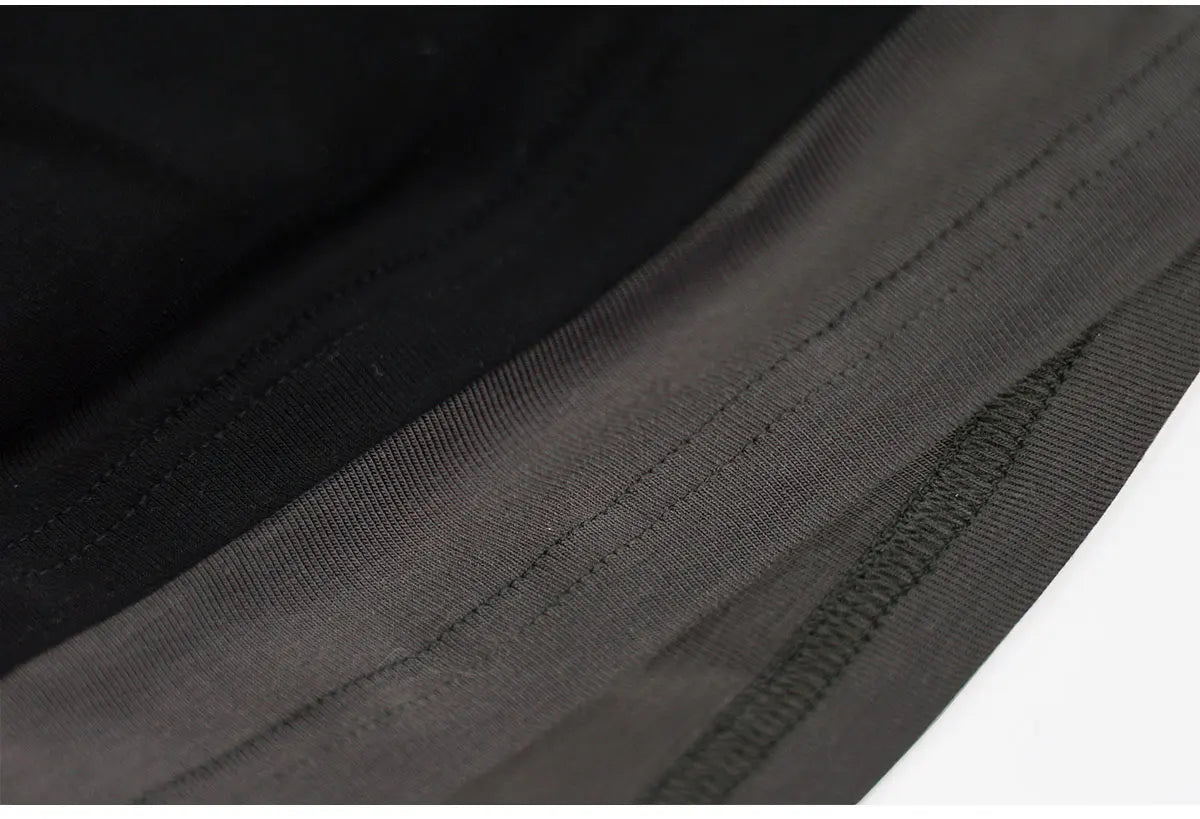 Fake Two Pieces Crop Hooded Top - PWM