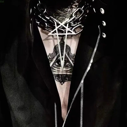 Pentacle Chain Necklace