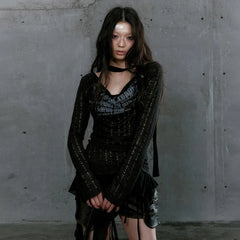 Irregular Patchwork Knitwear - PWM