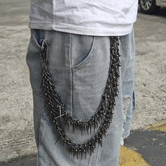 Double-layer Rivet Metal Chain - PWM