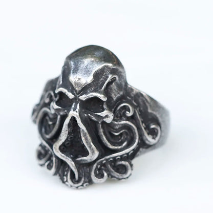 Octopus Skull Ring