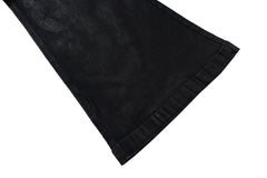Glue Coated Boot cut Flared Pants - PWM